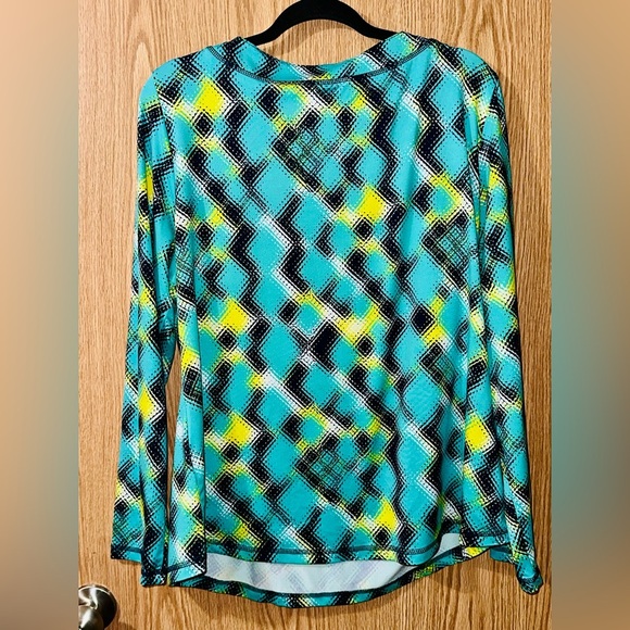 Rudy Rd Drawstring Collar Blouse - Lg - Picture 3 of 5